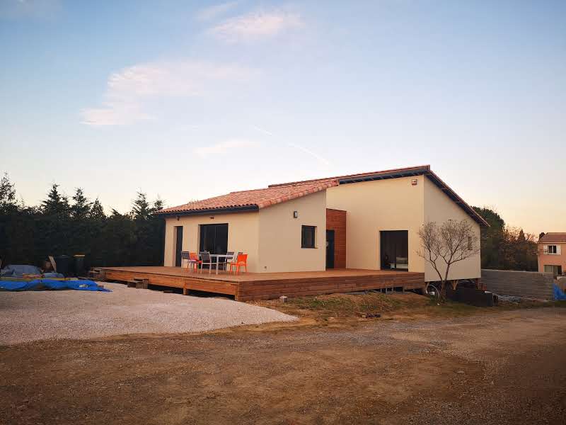 Maison à ossature bois sur pieux